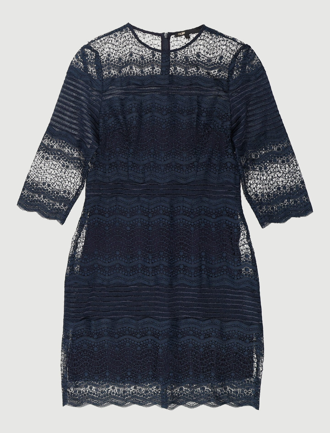 Robe En Dentelle Bicolore - Taille S/36