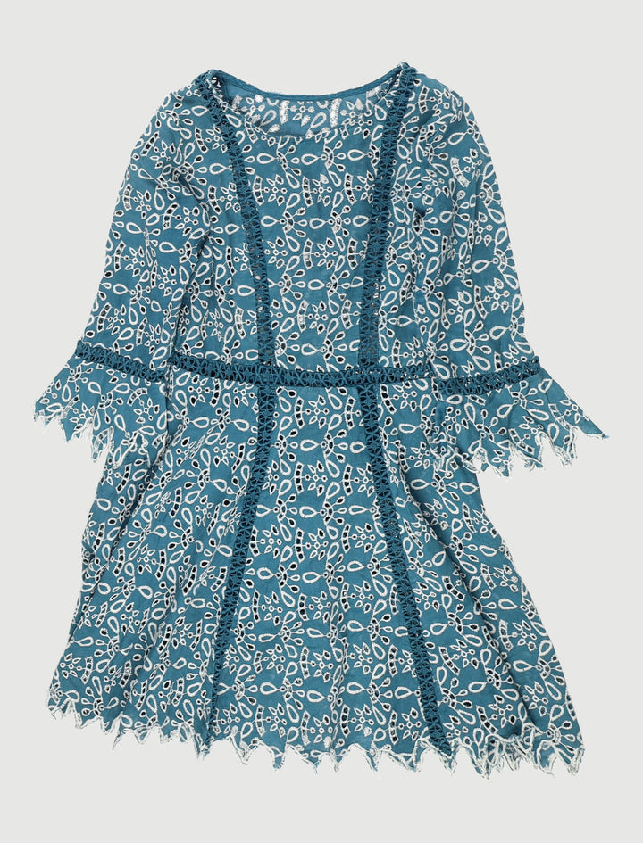 Robe Courte En Guipure - Taille M/38