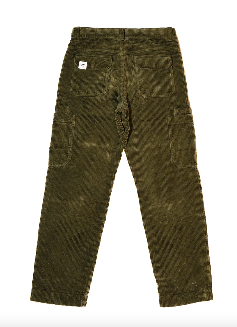 Pantalon cargo vert olive - M/38
