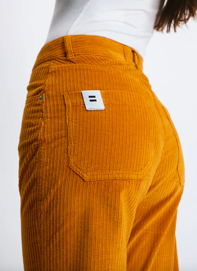 Pantalon flare moutarde - M/38