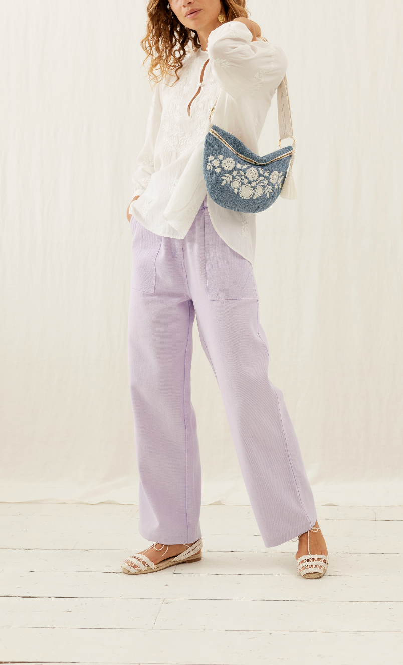 Pantalon Violet - Taille XS/34