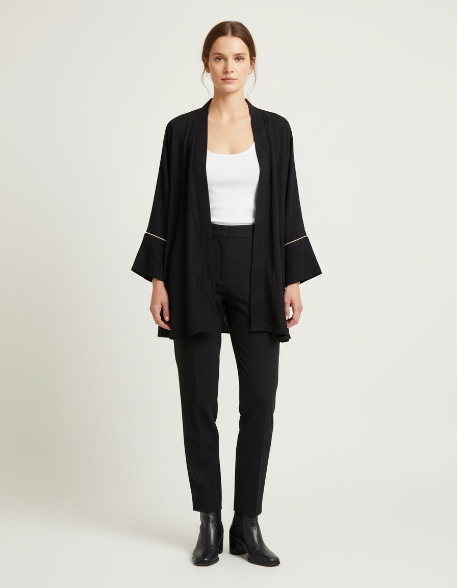 Veste Fluide Esprit Kimono - Taille S/36