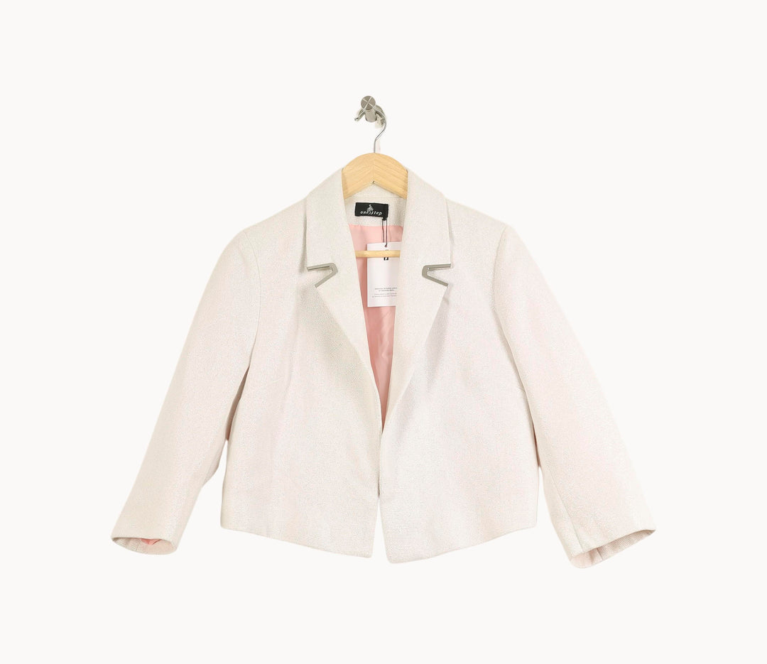 Blazer Blanc - Taille XL/42 de la marque One Step | PARAD36201 - Vendu par Paradigme - Image 2