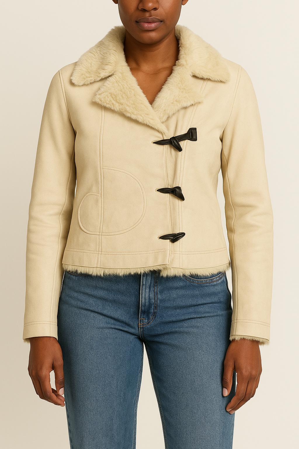 Veste Beige - Taille M/38 de la marque One Step | PARAD43003 - Vendu par Paradigme - Image 1