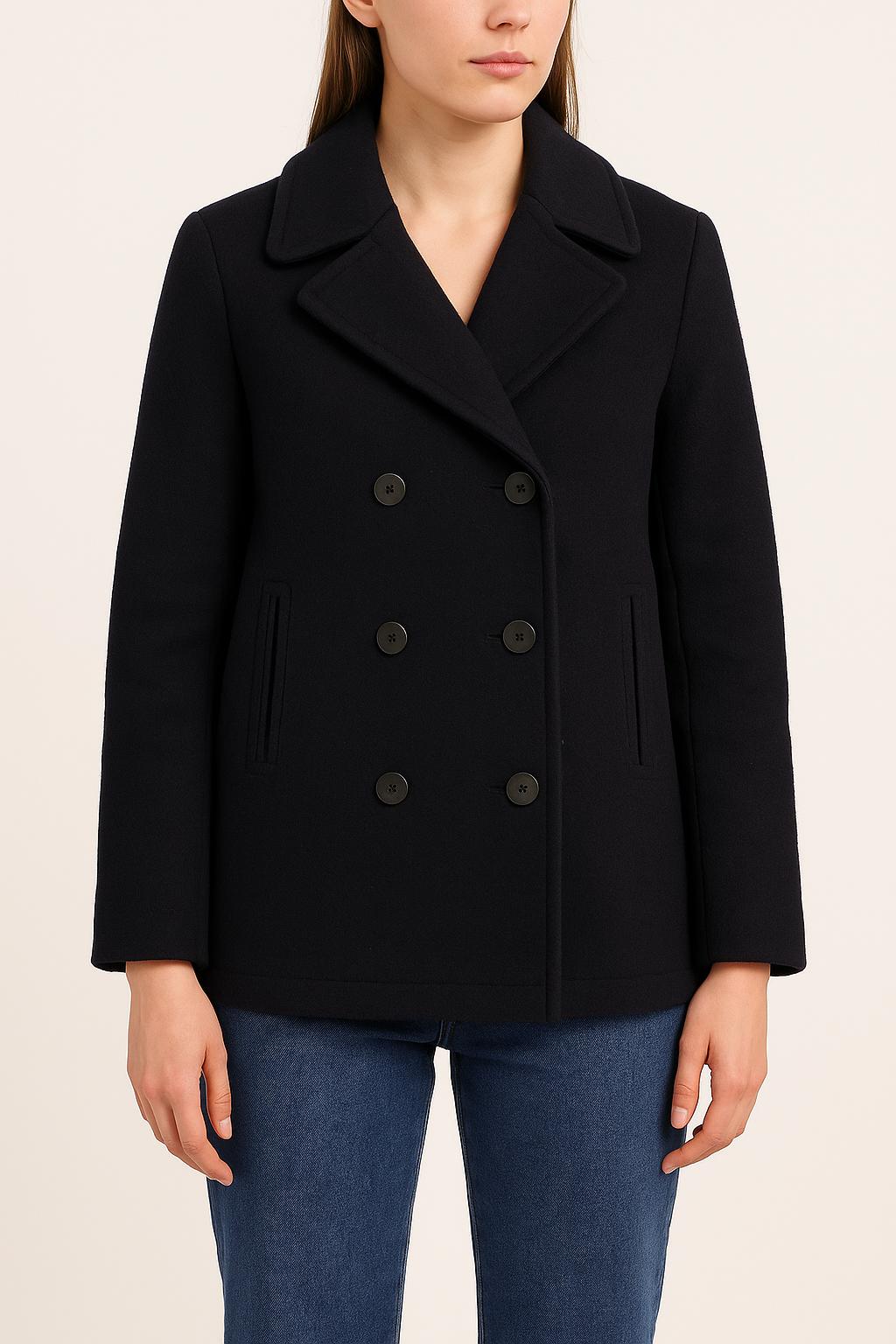 Caban Bleu - Taille S/36 de la marque Comptoir des Cotonniers | PARAD46066 - Vendu par Paradigme - Image 1