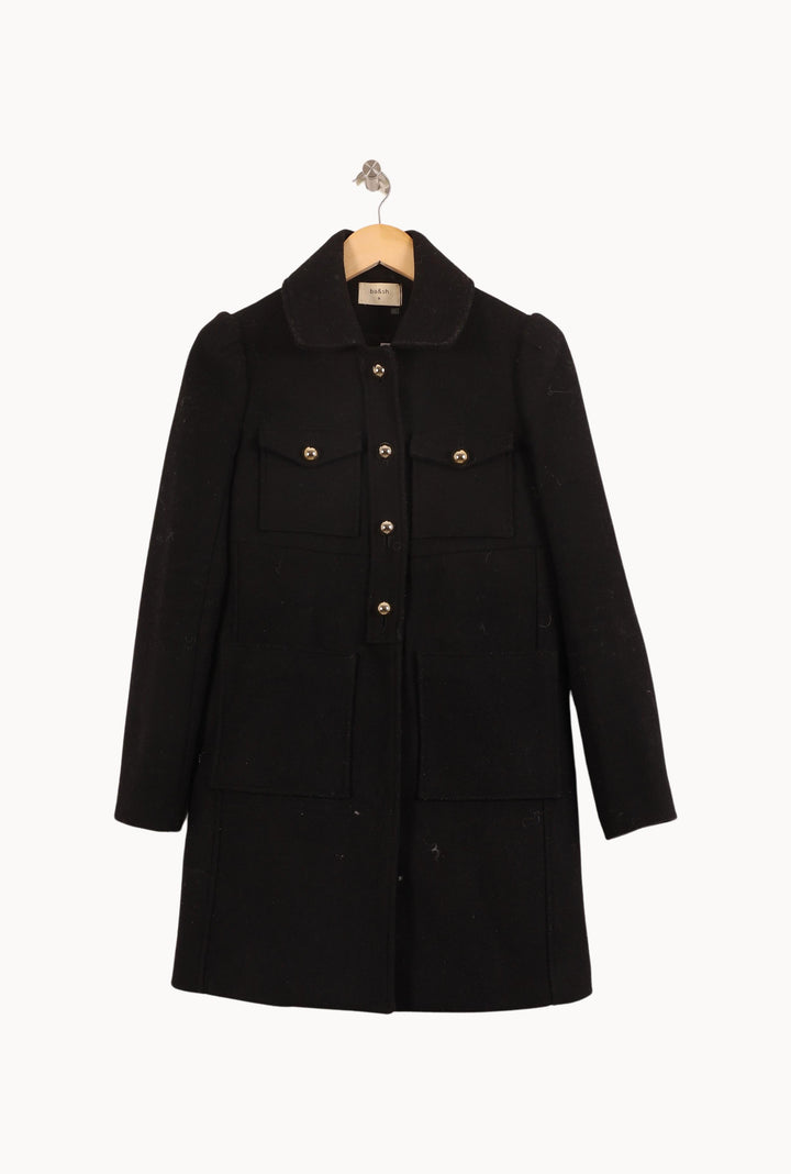 Manteau Noir - Taille XS/34 de la marque ba&sh | PARAD46547 - Vendu par Paradigme - Image 2