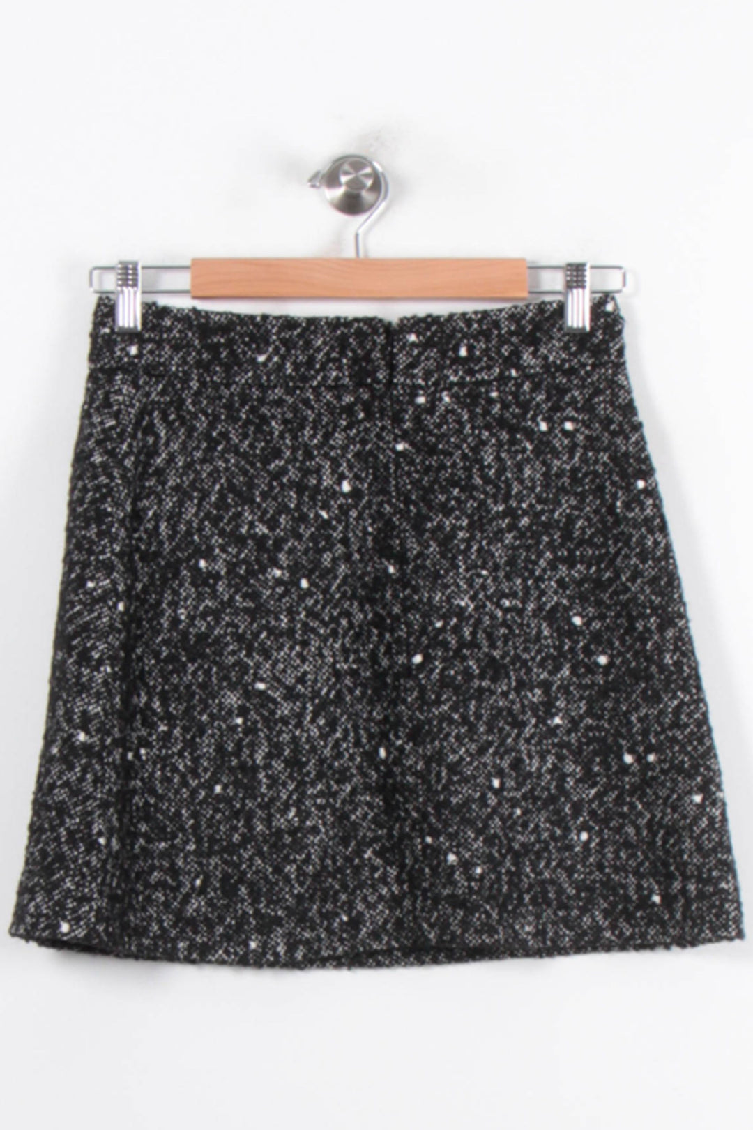 Jupe Courte Noire et Blanche - Taille M/38 de la marque Claudie Pierlot | PARAD46577 - Vendu par Paradigme - Image 4