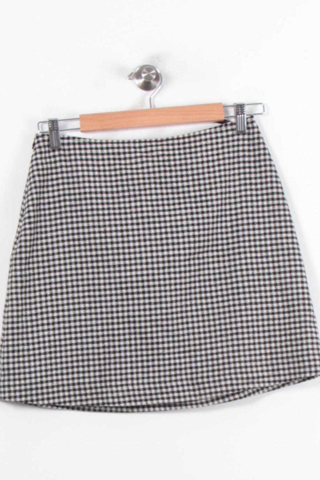 Jupe Courte Noire et Blanche - Taille M/38 de la marque Claudie Pierlot | PARAD46578 - Vendu par Paradigme - Image 4