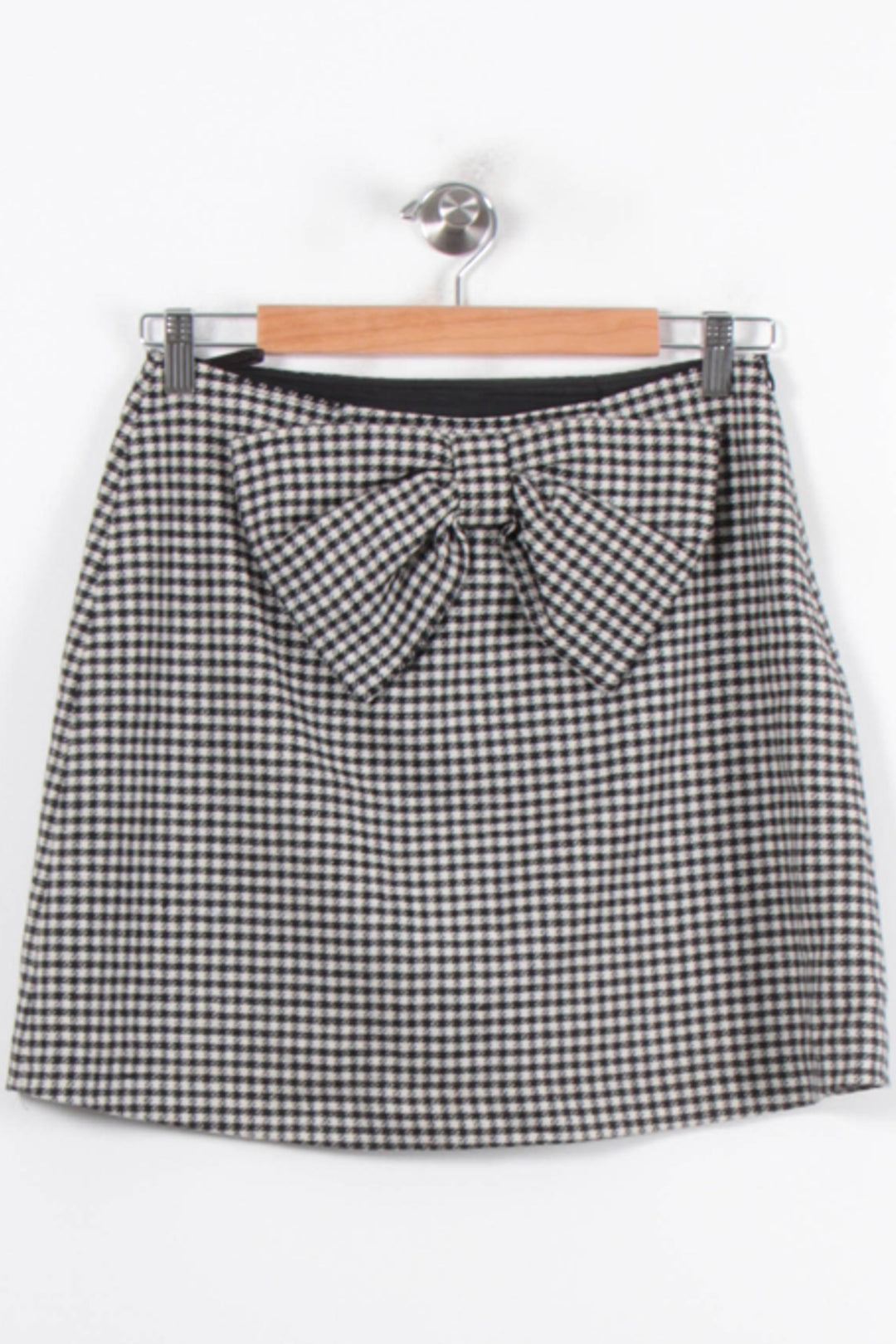 Jupe Courte Noire et Blanche - Taille M/38 de la marque Claudie Pierlot | PARAD46578 - Vendu par Paradigme - Image 2