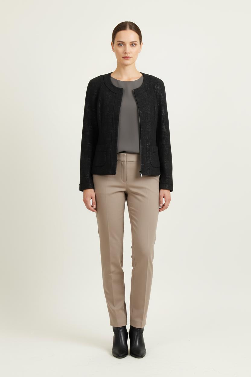 Veste Noire - Taille M/38 de la marque Comptoir des Cotonniers | PARAD46598 - Vendu par Paradigme - Image 1