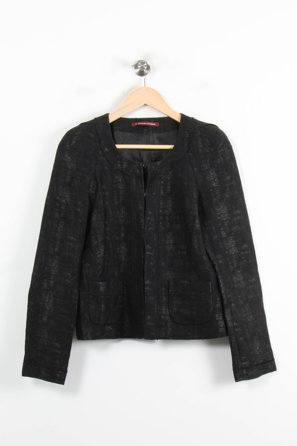 Veste Noire - Taille M/38 de la marque Comptoir des Cotonniers | PARAD46598 - Vendu par Paradigme - Image 2