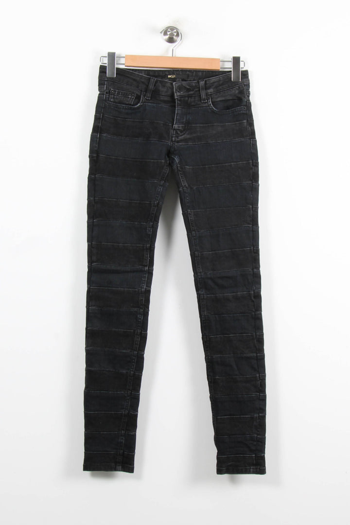 Jean Skinny Noir - Taille XS/34 de la marque Maje | PARAD46605 - Vendu par Paradigme - Image 2