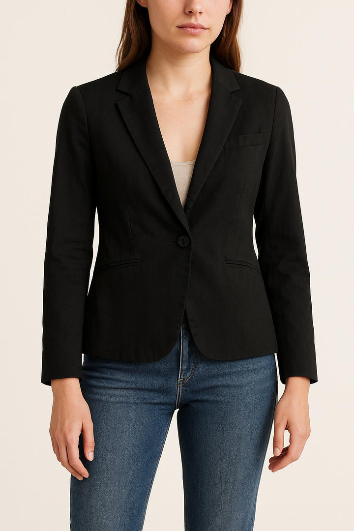 Blazer Noir - Taille S/36 de la marque Comptoir des Cotonniers | PARAD52081 - Vendu par Paradigme - Image 1