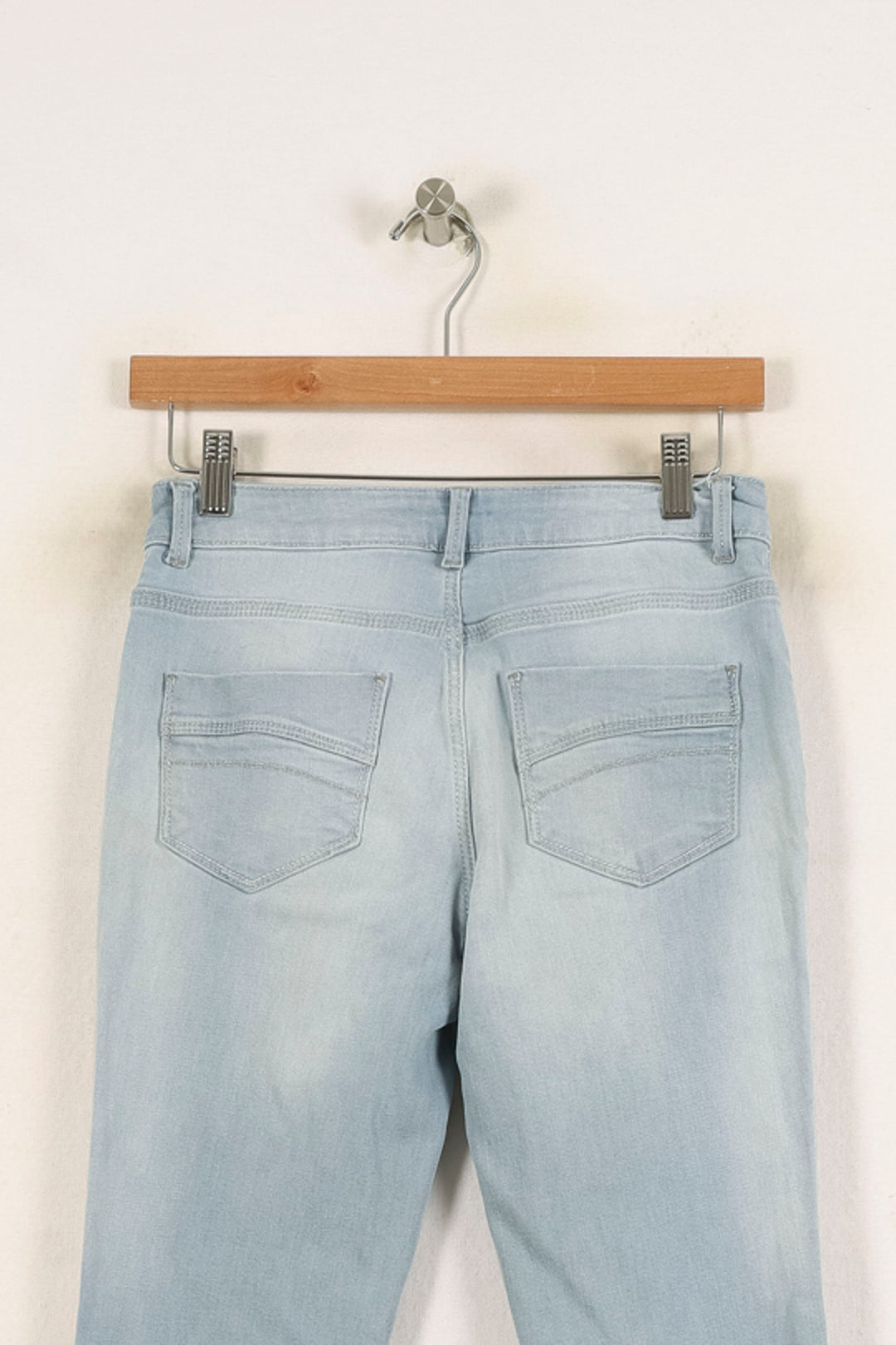 Jean Bleu Clair - Taille S/36 de la marque Maison 123 | PARAD52567 - Vendu par Paradigme - Image 4