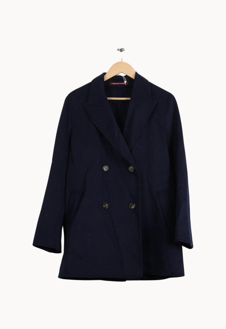 Caban Bleu - Taille S/36 de la marque Comptoir des Cotonniers | PARAD54755 - Vendu par Paradigme - Image 2