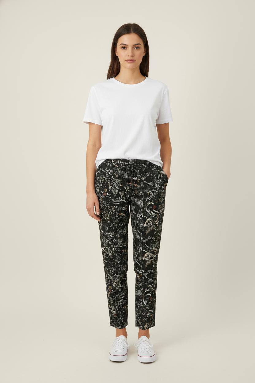 Pantalon Imprimé Multicolore - Taille L/40 de la marque IKKS | PARAD56777 - Vendu par Paradigme - Image 1