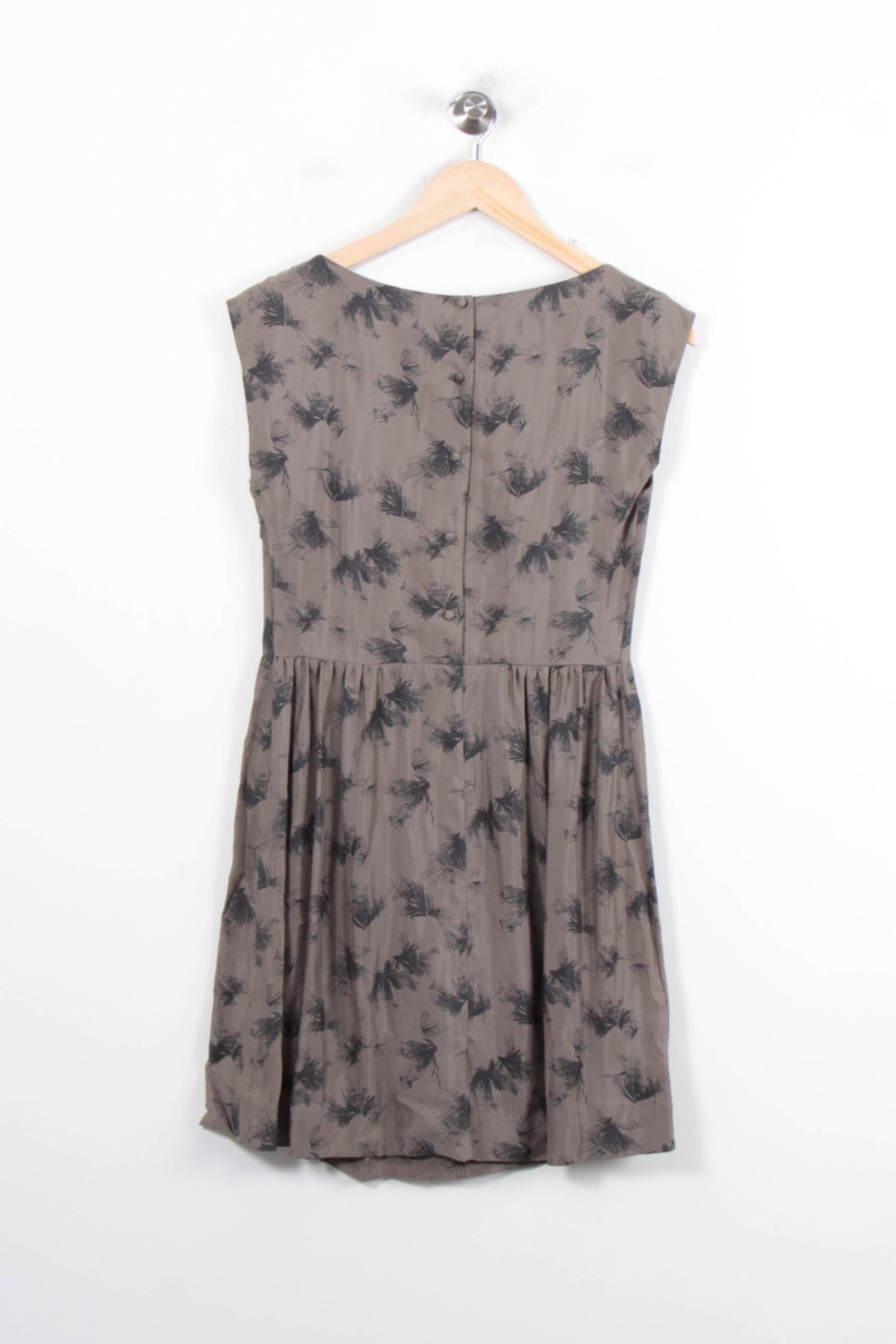 Robe Midi Grise et Noire - Taille S/36 de la marque Comptoir des Cotonniers | PARAD56783 - Vendu par Paradigme - Image 4
