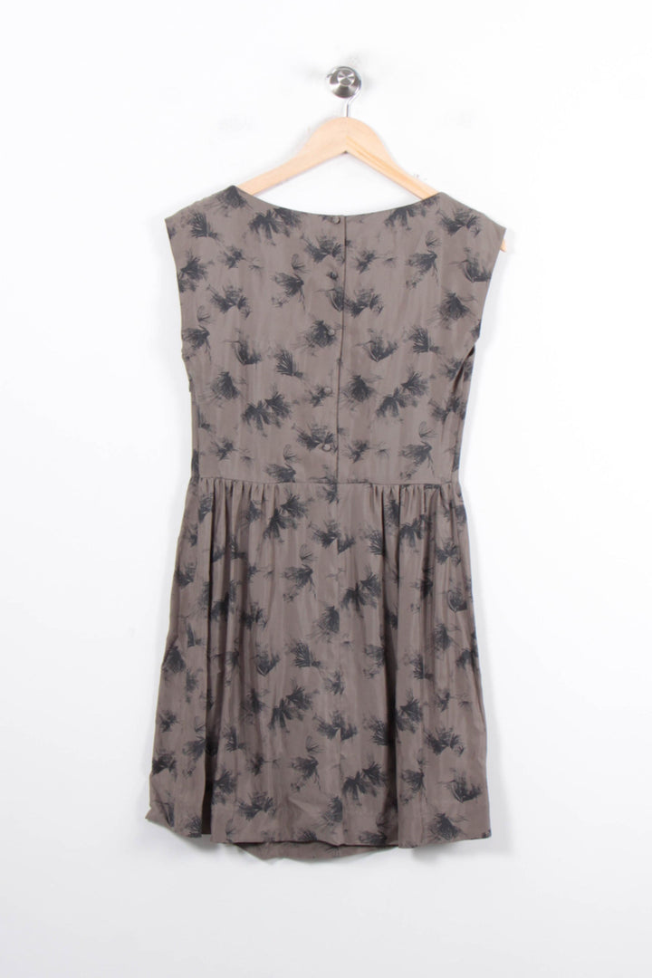 Robe Midi Grise et Noire - Taille S/36 de la marque Comptoir des Cotonniers | PARAD56783 - Vendu par Paradigme - Image 4
