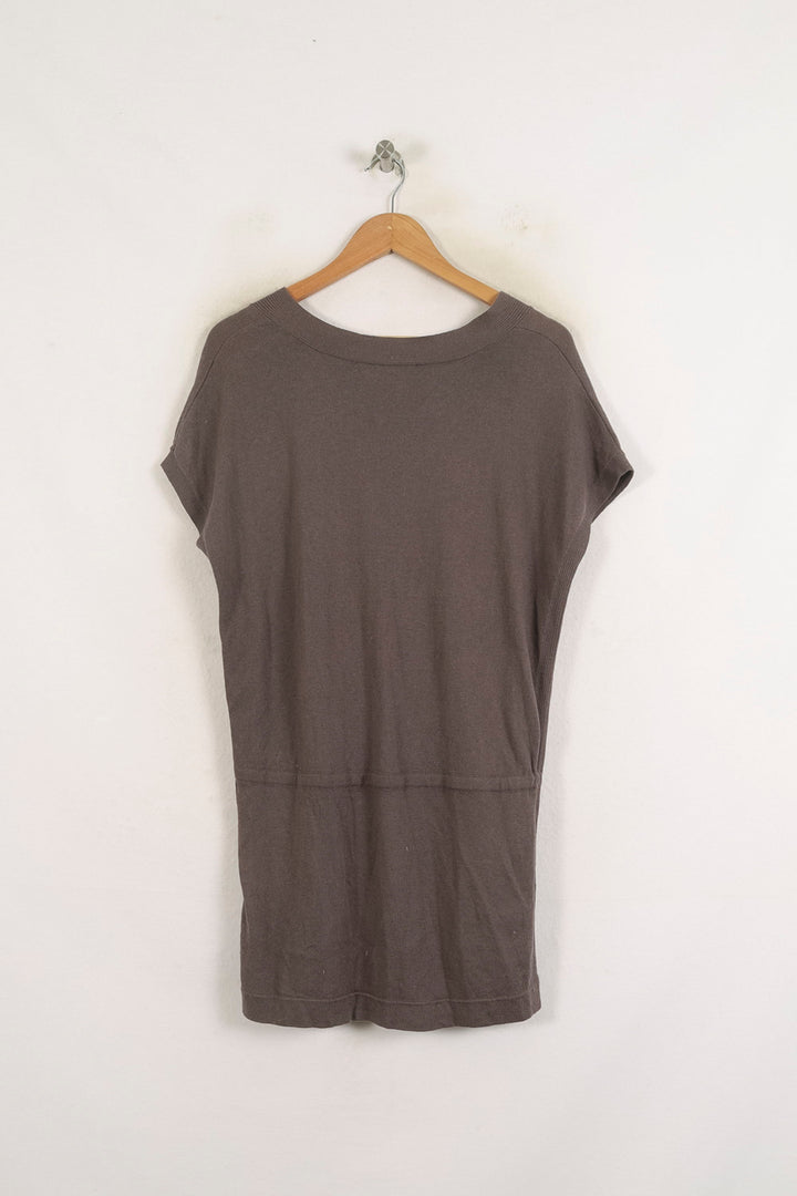 Robe Courte Grise - Taille S/36 de la marque Comptoir des Cotonniers | PARAD56793 - Vendu par Paradigme - Image 4