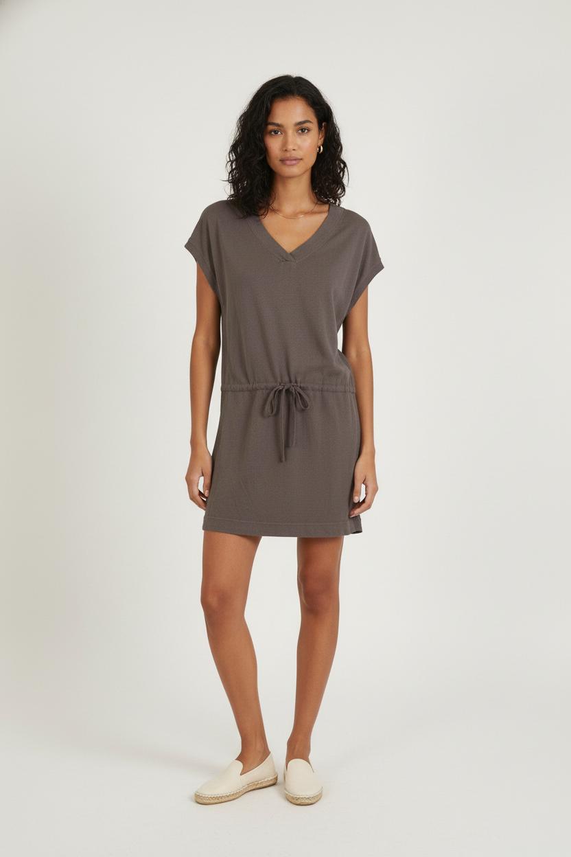 Robe Courte Grise - Taille S/36 de la marque Comptoir des Cotonniers | PARAD56793 - Vendu par Paradigme - Image 1