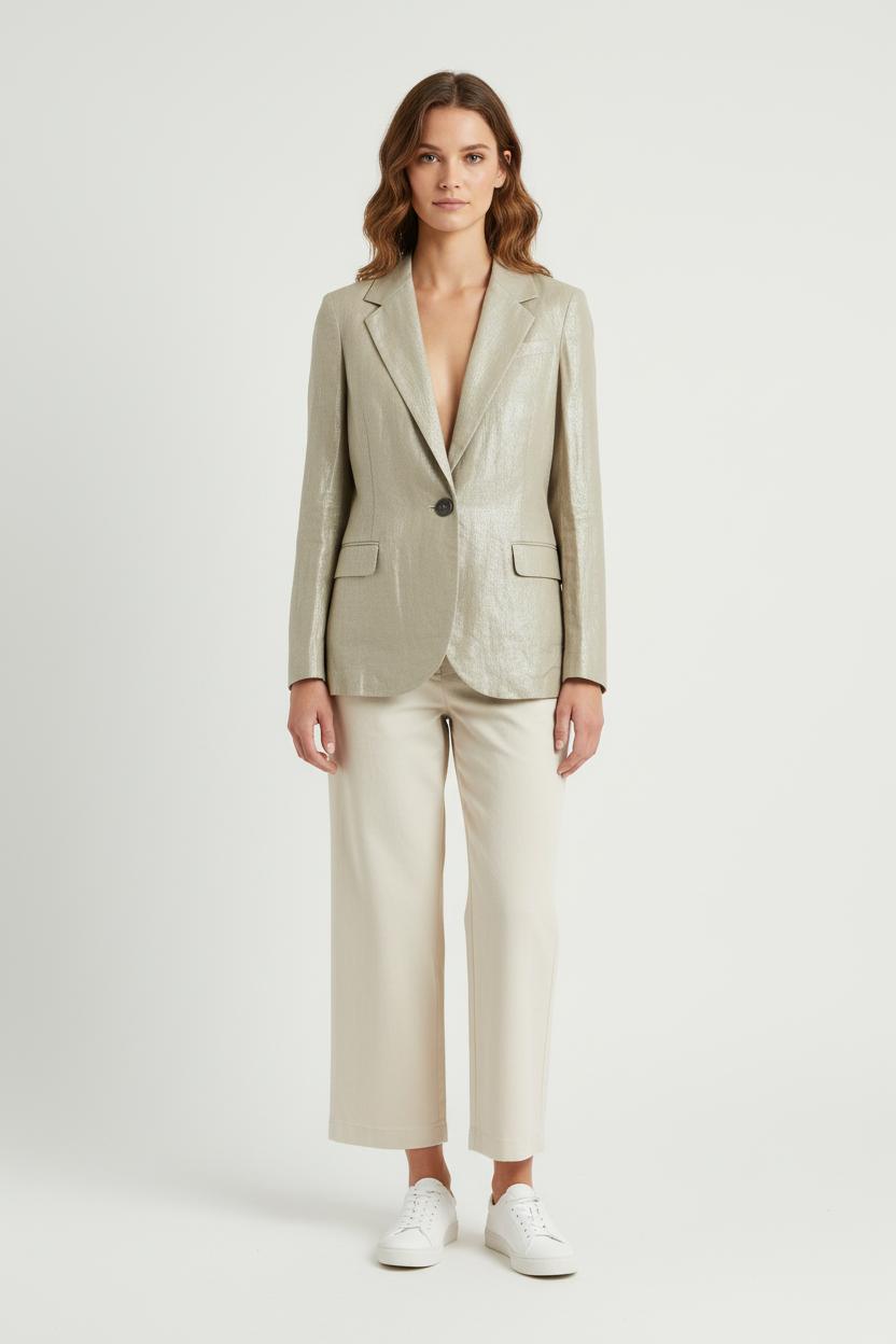 Blazer Vert - Taille M/38 de la marque Comptoir des Cotonniers | PARAD56807 - Vendu par Paradigme - Image 1