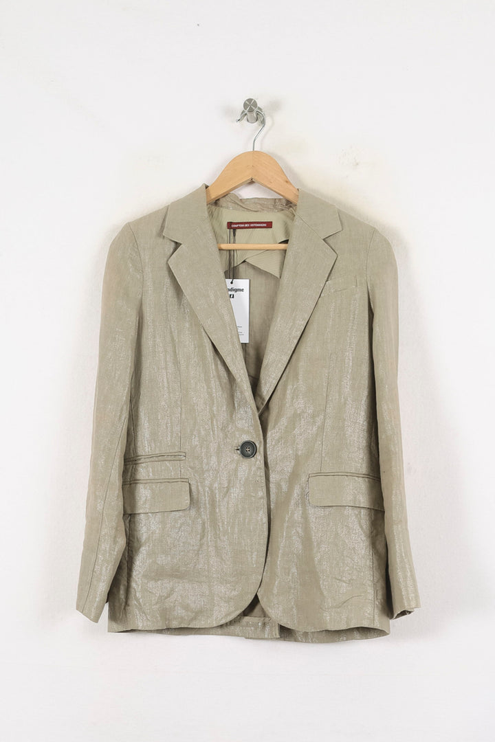 Blazer Vert - Taille M/38 de la marque Comptoir des Cotonniers | PARAD56807 - Vendu par Paradigme - Image 2