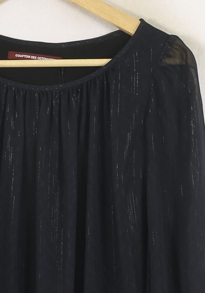 Robe Midi Noire - Taille S/36 de la marque Comptoir des Cotonniers | PARAD56825 - Vendu par Paradigme - Image 3