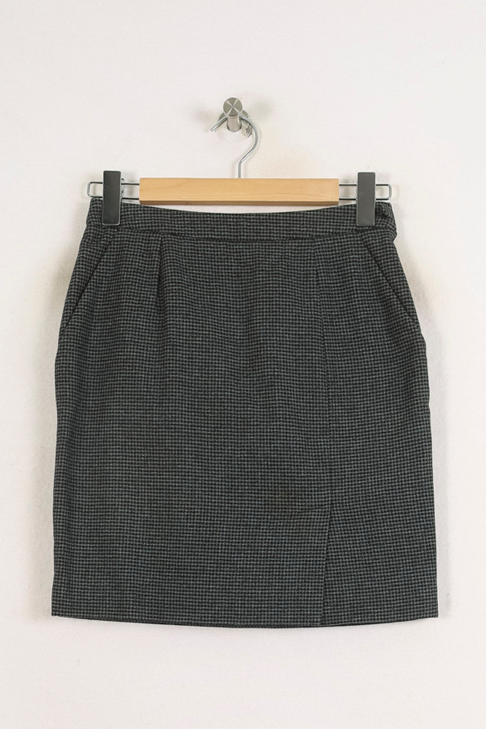 Jupe Droite Grise - Taille S/36 de la marque Claudie Pierlot | PARAD56891 - Vendu par Paradigme - Image 2
