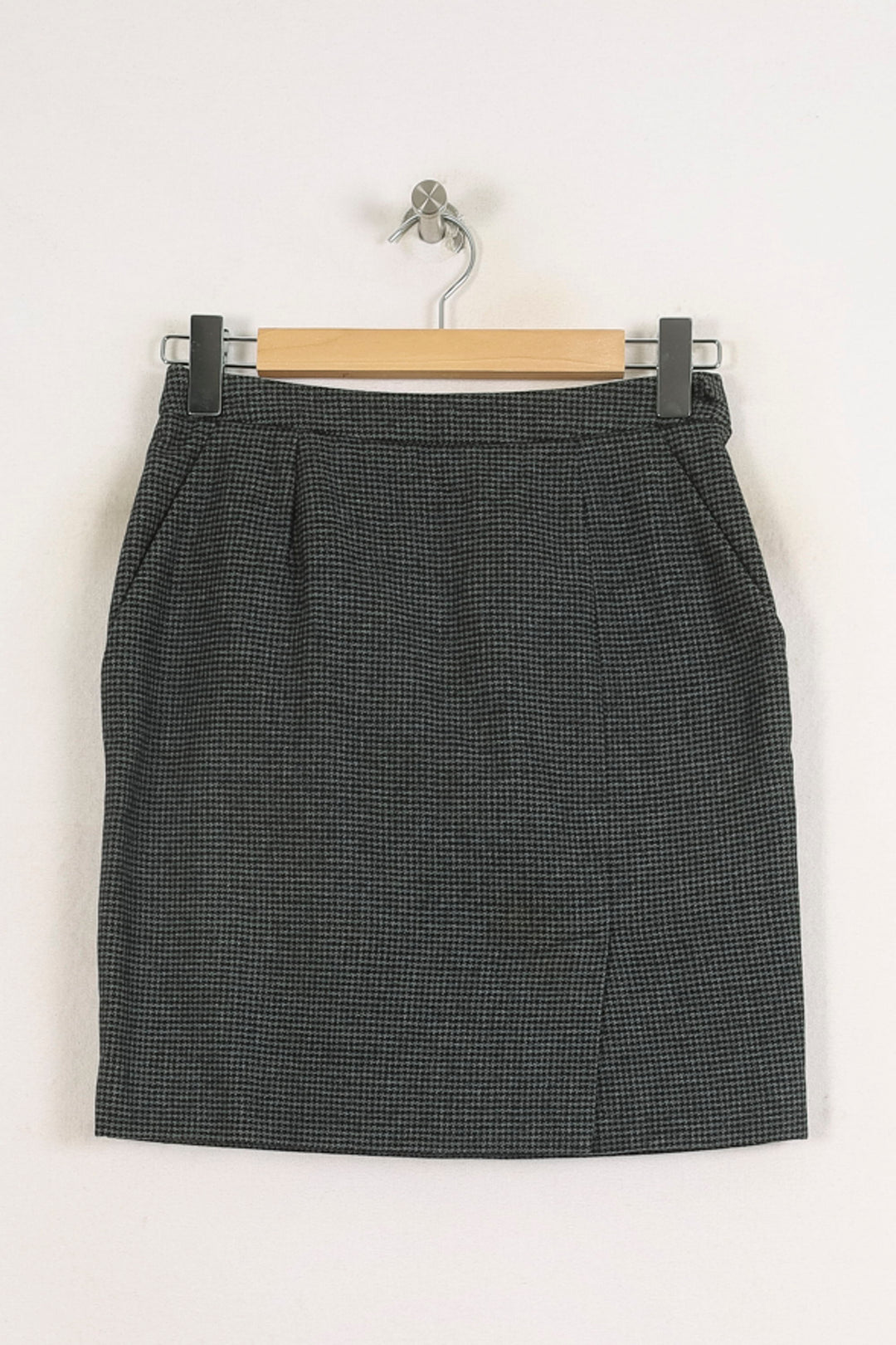 Jupe Droite Grise - Taille S/36 de la marque Claudie Pierlot | PARAD56891 - Vendu par Paradigme - Image 2