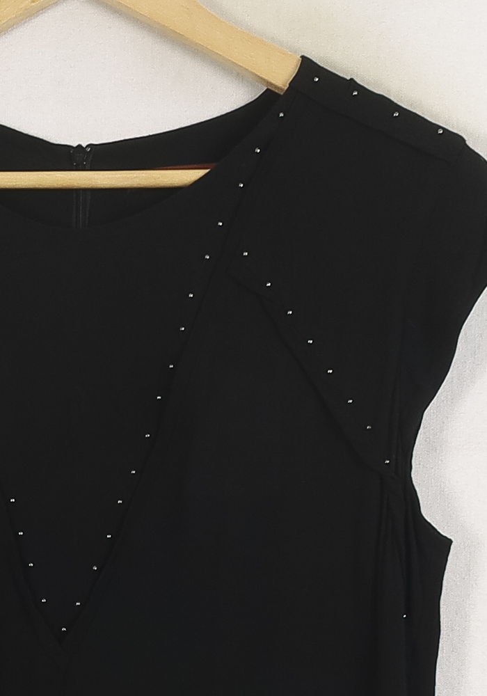 Robe Noire - Taille L/40 de la marque Comptoir des Cotonniers | PARAD56924 - Vendu par Paradigme - Image 3