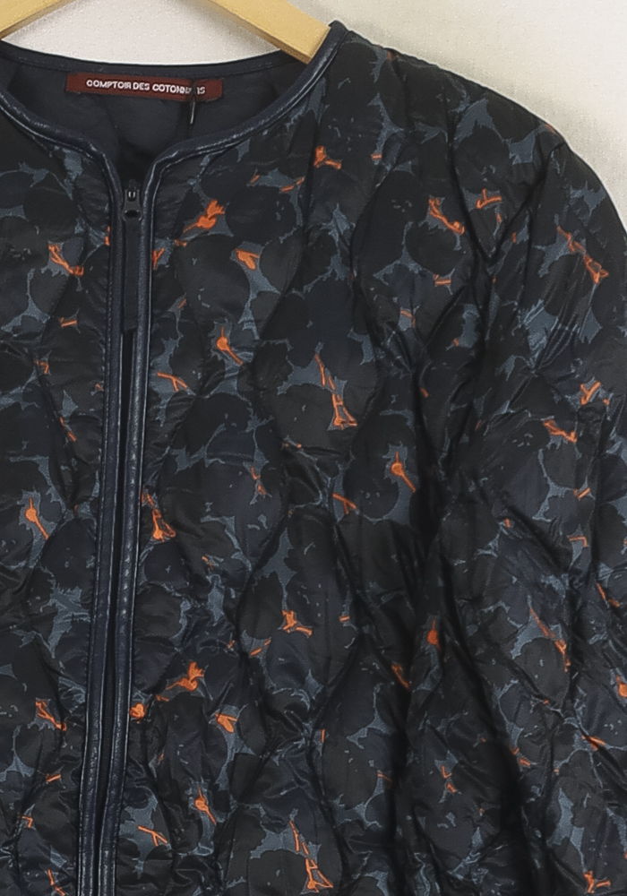 Veste Matelassée Noire et Orange - Taille L/40 de la marque Comptoir des Cotonniers | PARAD57055 - Vendu par Paradigme - Image 3