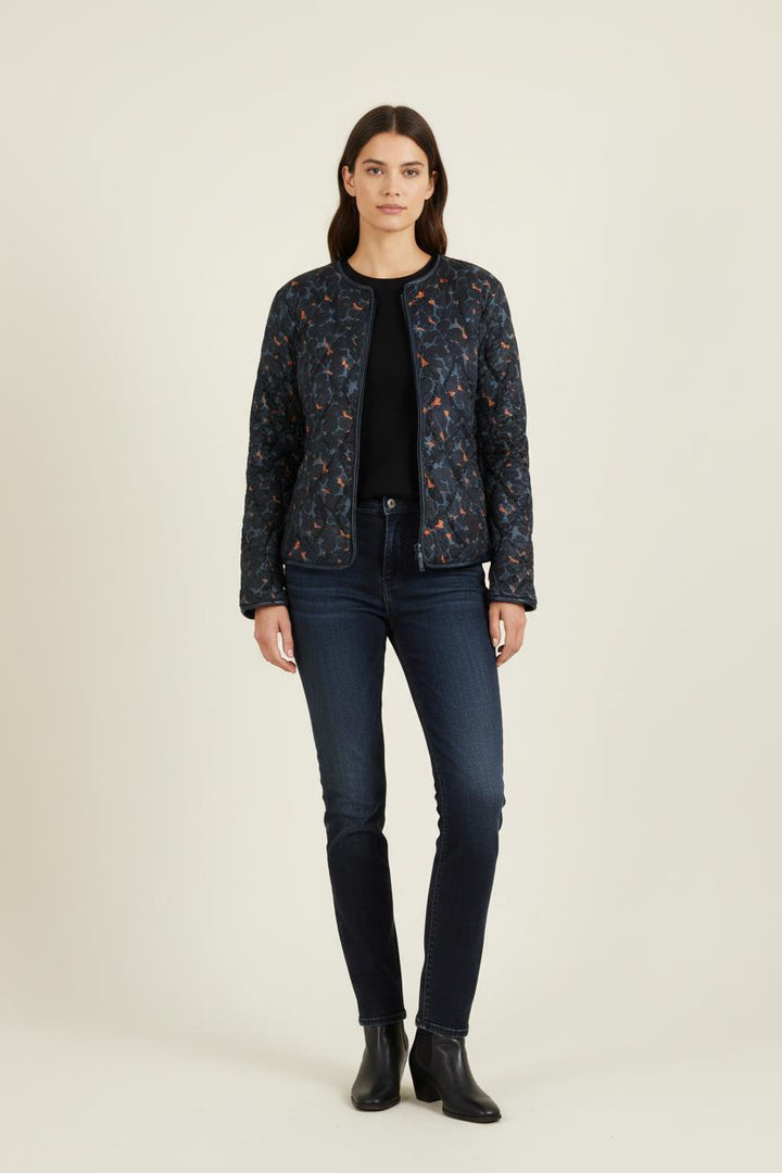 Veste Matelassée Noire et Orange - Taille L/40 de la marque Comptoir des Cotonniers | PARAD57055 - Vendu par Paradigme - Image 1