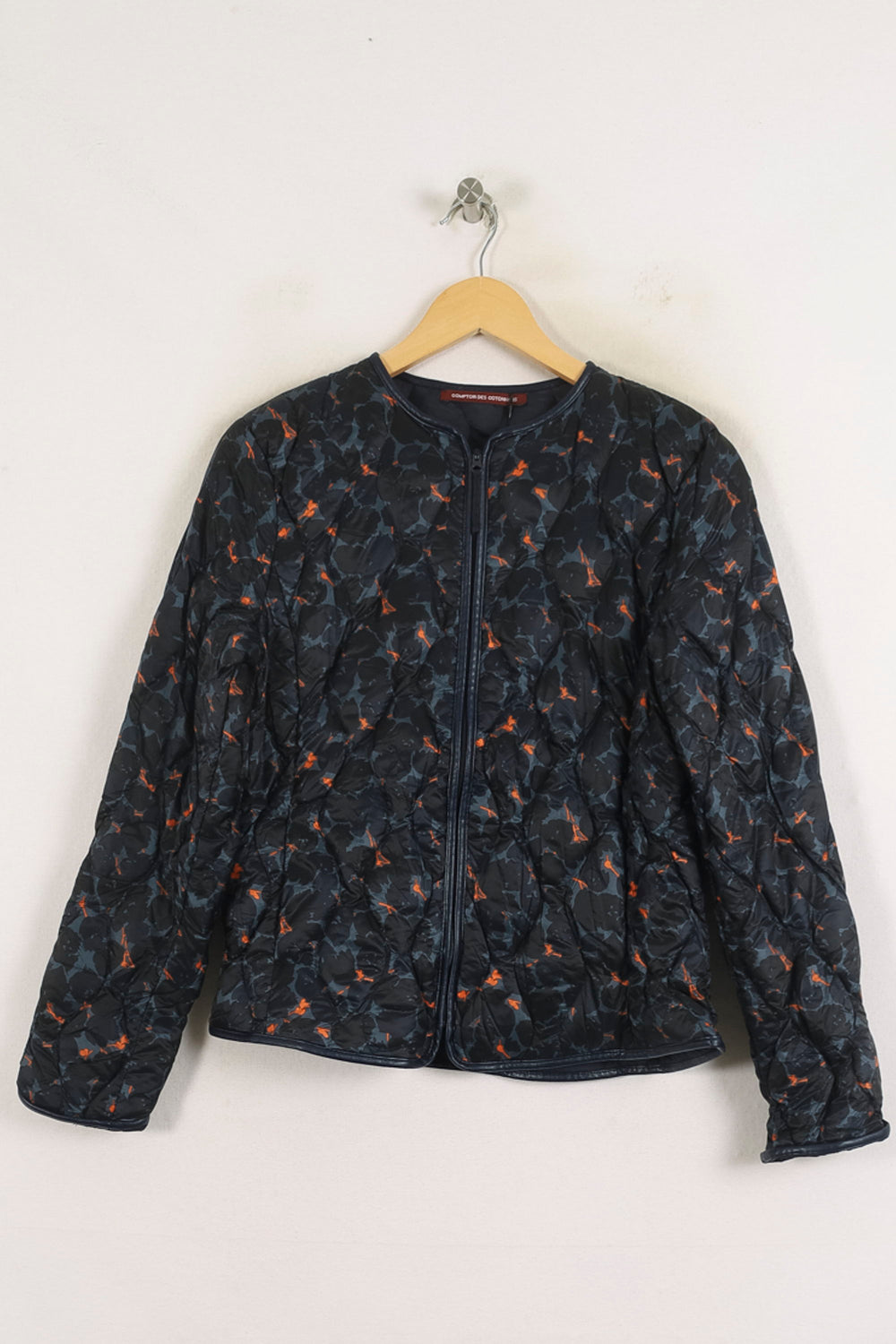 Veste Matelassée Noire et Orange - Taille L/40 de la marque Comptoir des Cotonniers | PARAD57055 - Vendu par Paradigme - Image 2