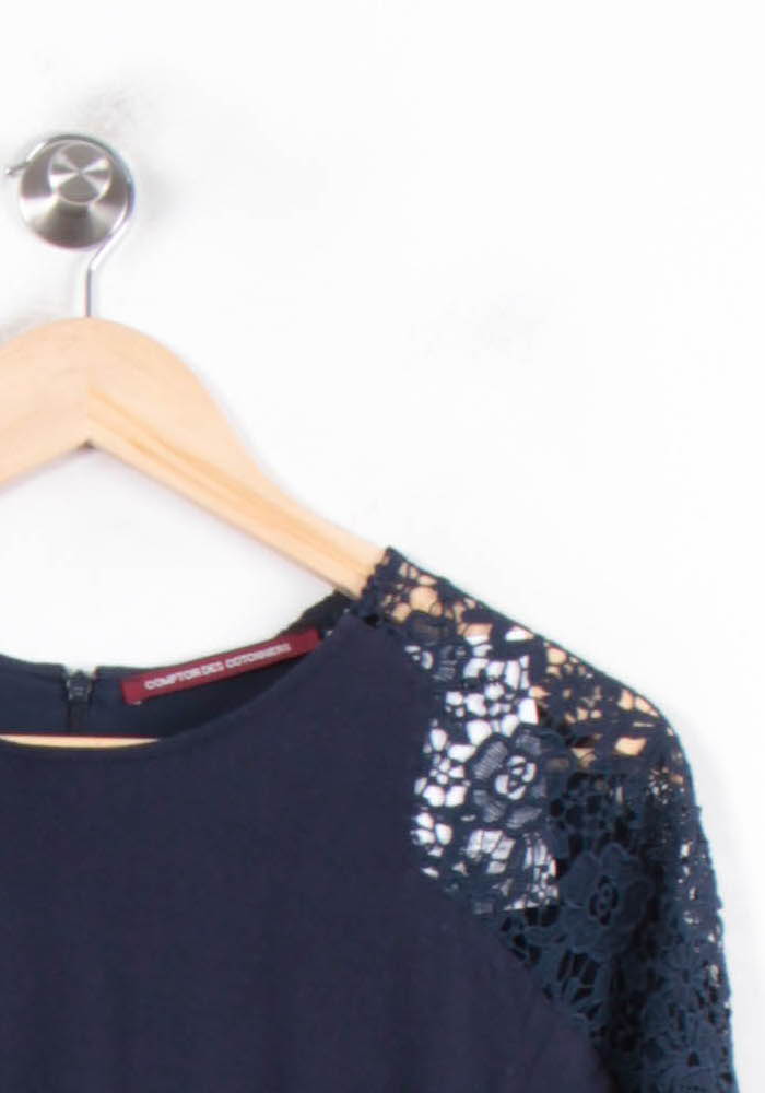 Robe Midi Bleue - Taille S/36 de la marque Comptoir des Cotonniers | PARAD57067 - Vendu par Paradigme - Image 3