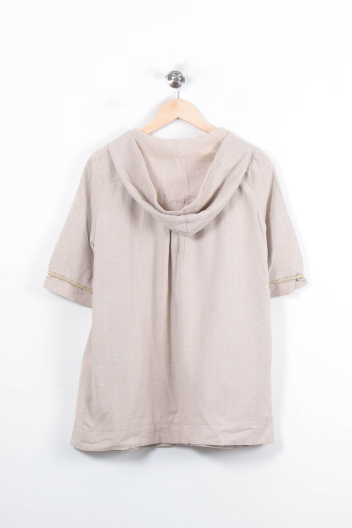 Veste à Capuche Beige - Taille S/36 de la marque Maje | PARAD57126 - Vendu par Paradigme - Image 4