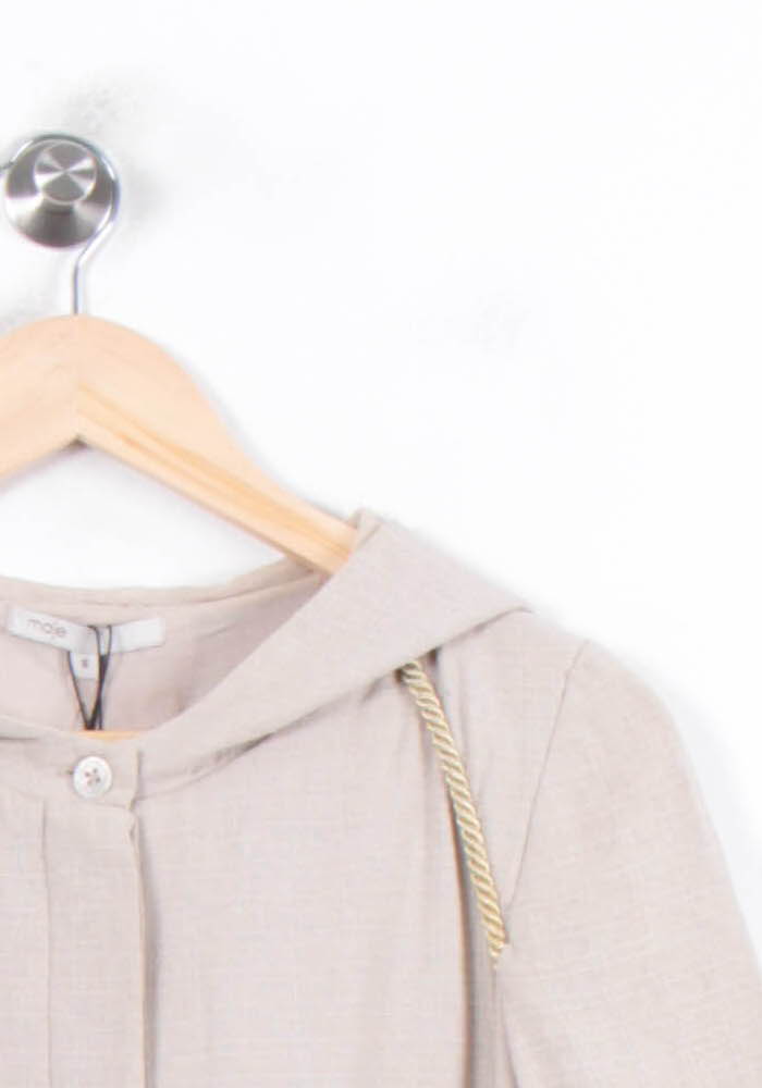 Veste à Capuche Beige - Taille S/36 de la marque Maje | PARAD57126 - Vendu par Paradigme - Image 3