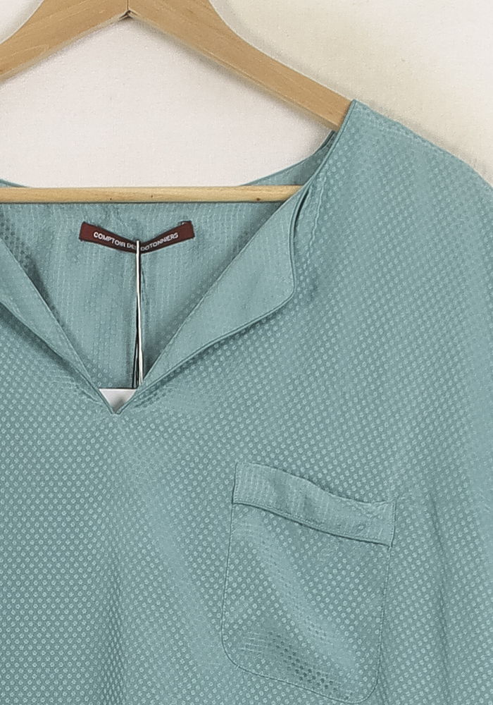 Blouse Bleue - Taille XL/42 de la marque Comptoir des Cotonniers | PARAD57174 - Vendu par Paradigme - Image 3