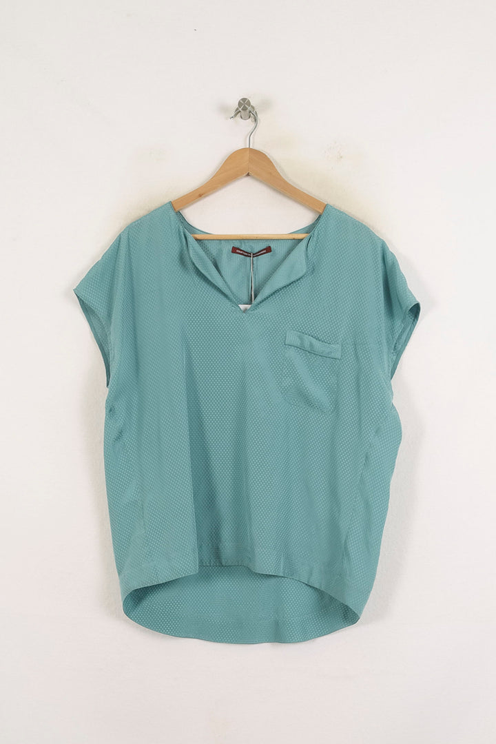 Blouse Bleue - Taille XL/42 de la marque Comptoir des Cotonniers | PARAD57174 - Vendu par Paradigme - Image 2