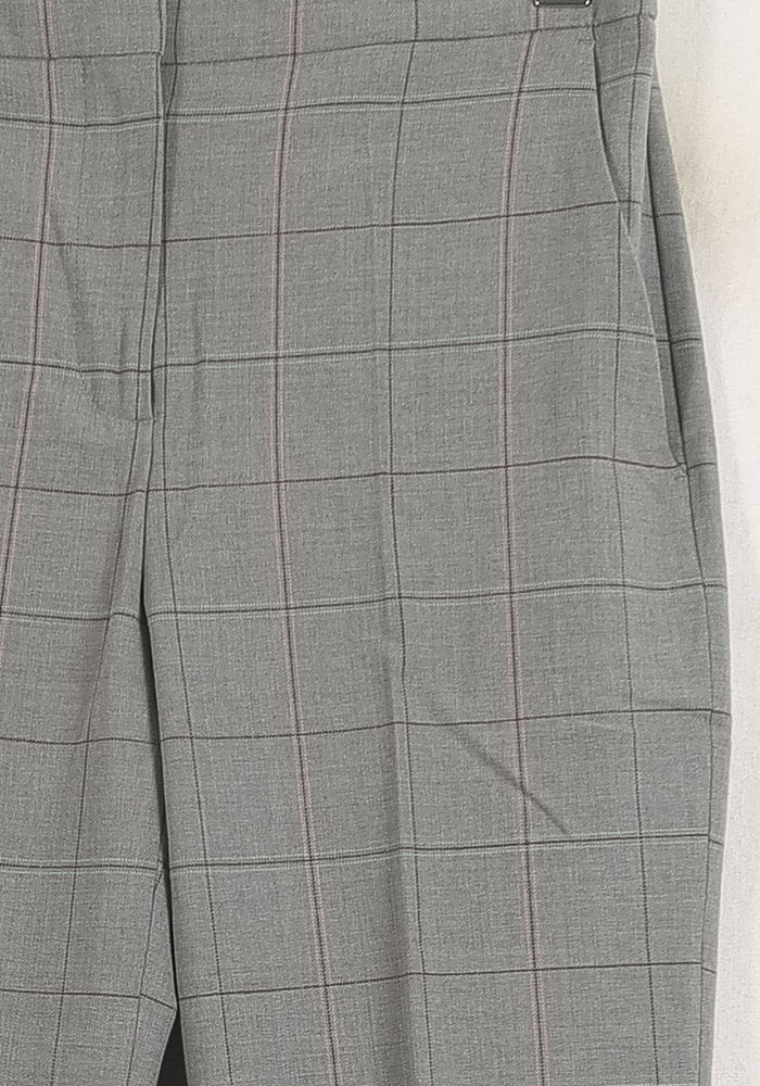 Pantalon À Carreaux Gris - Taille S/36 de la marque Maje | PARAD57178 - Vendu par Paradigme - Image 3
