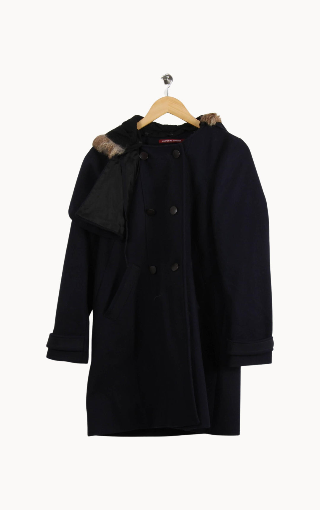 Caban Bleu - Taille L/40 de la marque Comptoir des Cotonniers | PARAD58598 - Vendu par Paradigme - Image 2