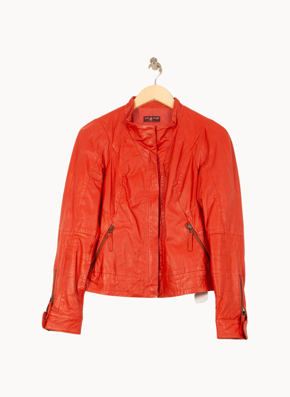 Blouson Rouge - Taille M/38 de la marque One Step | PARAD59798 - Vendu par Paradigme - Image 2