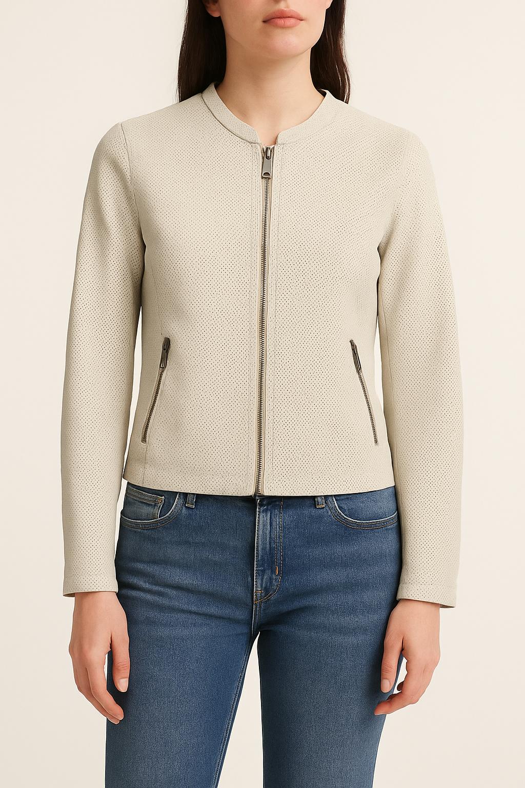 Blouson Beige - Taille S/36 de la marque One Step | PARAD61301 - Vendu par Paradigme - Image 1