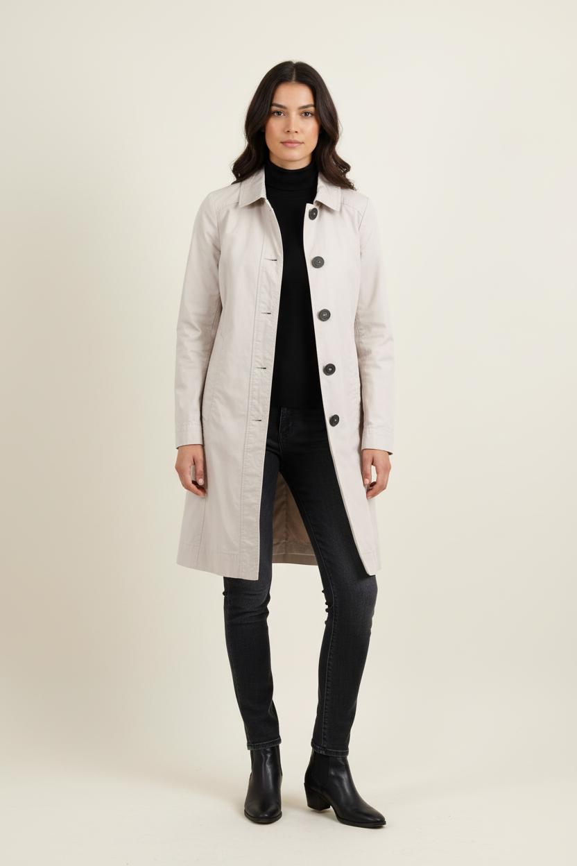 Trench Beige - Taille M/38 de la marque Comptoir des Cotonniers | PARAD62022 - Vendu par Paradigme - Image 1