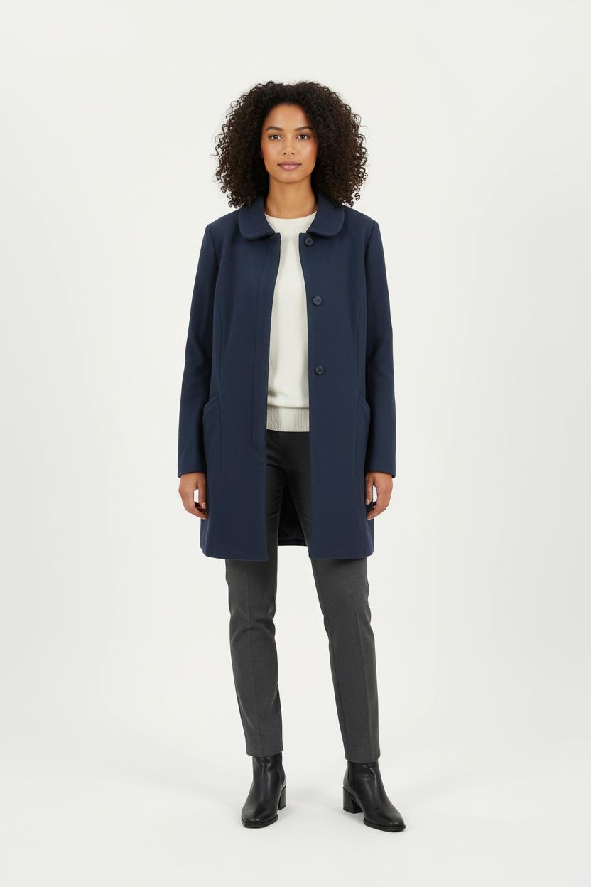 Manteau Bleu - Taille M/38 de la marque One Step | PARAD62023 - Vendu par Paradigme - Image 1