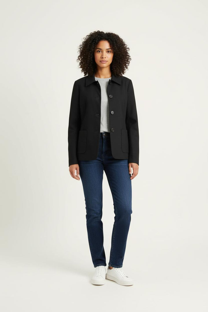 Veste Noire - Taille M/38 de la marque Comptoir des Cotonniers | PARAD62024 - Vendu par Paradigme - Image 1