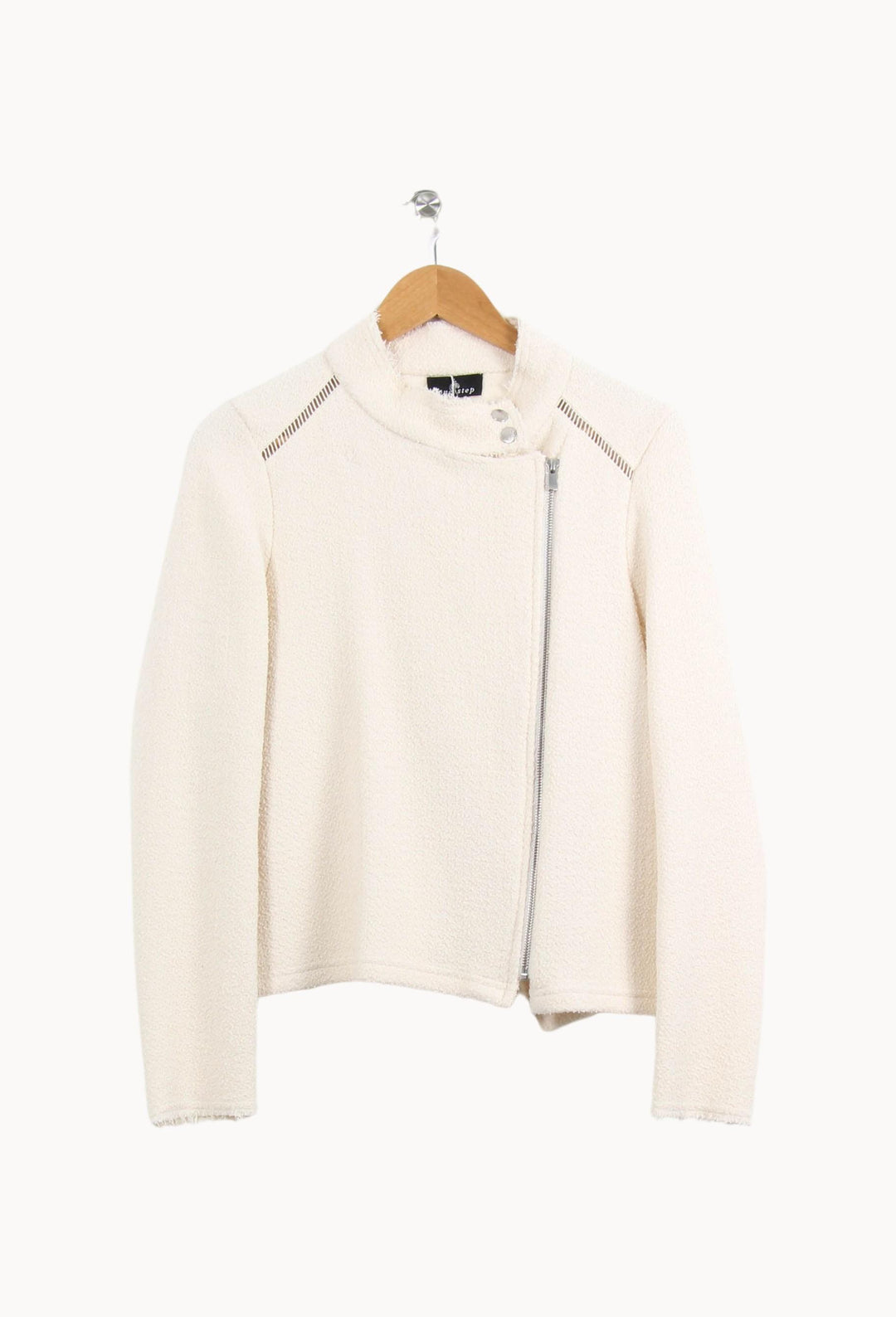 Blouson Blanc - Taille M/38 de la marque One Step | PARAD62649 - Vendu par Paradigme - Image 2