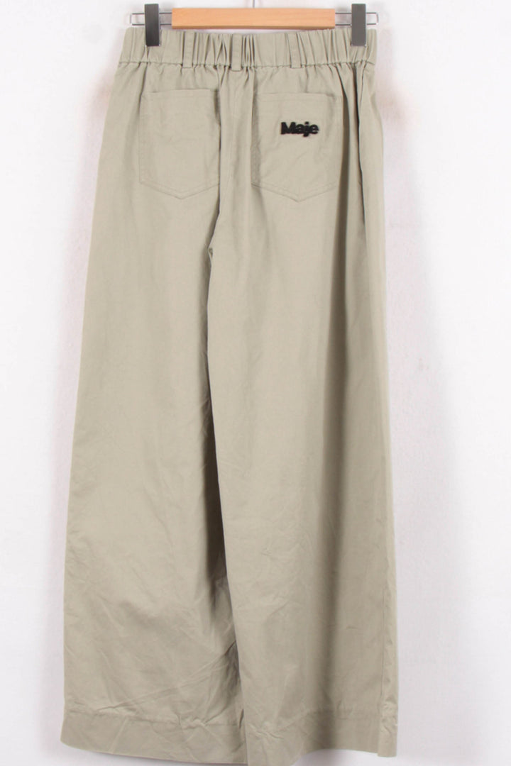 Pantalon Large Vert clair - Taille M/38 de la marque Maje | PARAD64873 - Vendu par Paradigme - Image 4