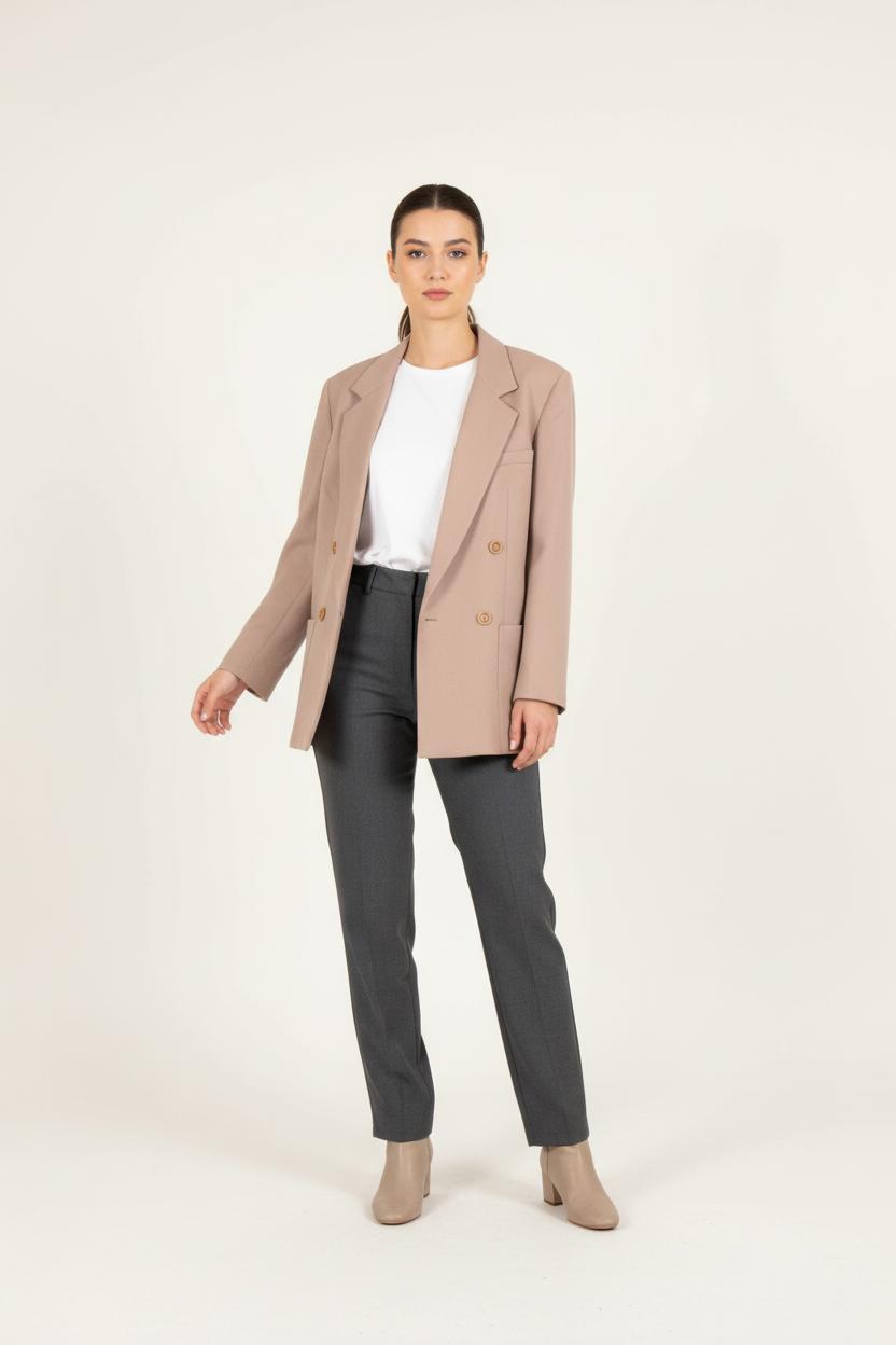 Blazer Beige - Taille L/40 de la marque Gerard Darel | PARAD65726 - Vendu par Paradigme - Image 1