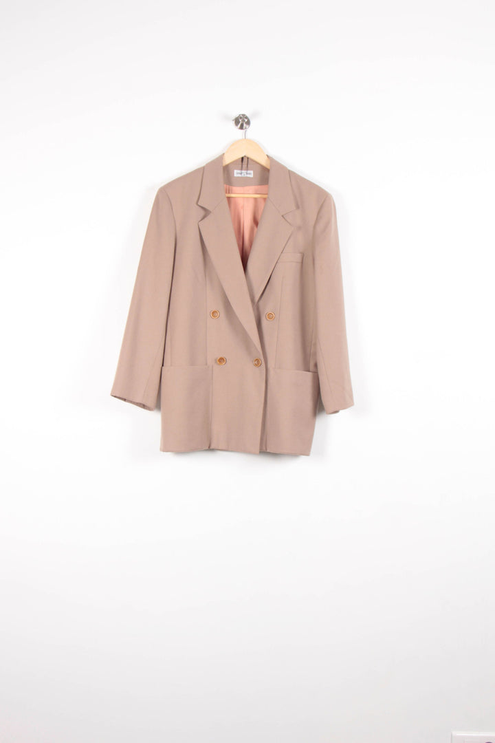 Blazer Beige - Taille L/40 de la marque Gerard Darel | PARAD65726 - Vendu par Paradigme - Image 2