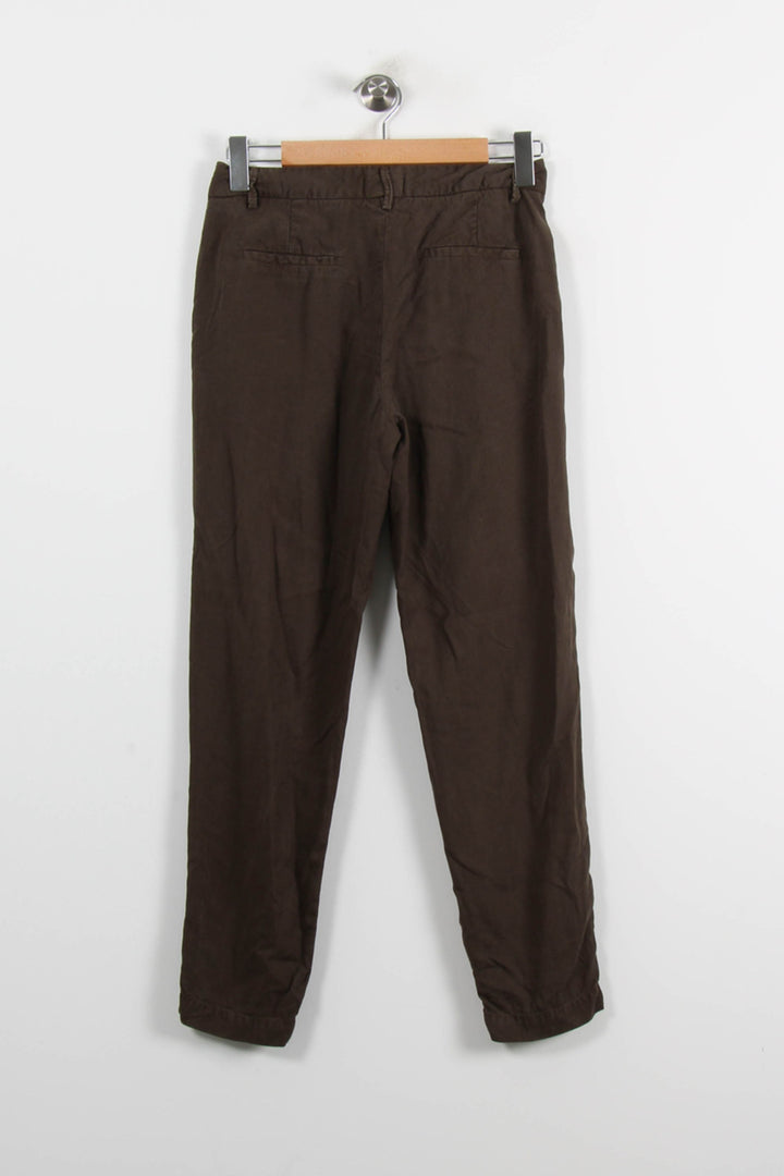 Pantalon Chino Marron - Taille M/38 de la marque Maison 123 | PARAD66043 - Vendu par Paradigme - Image 4